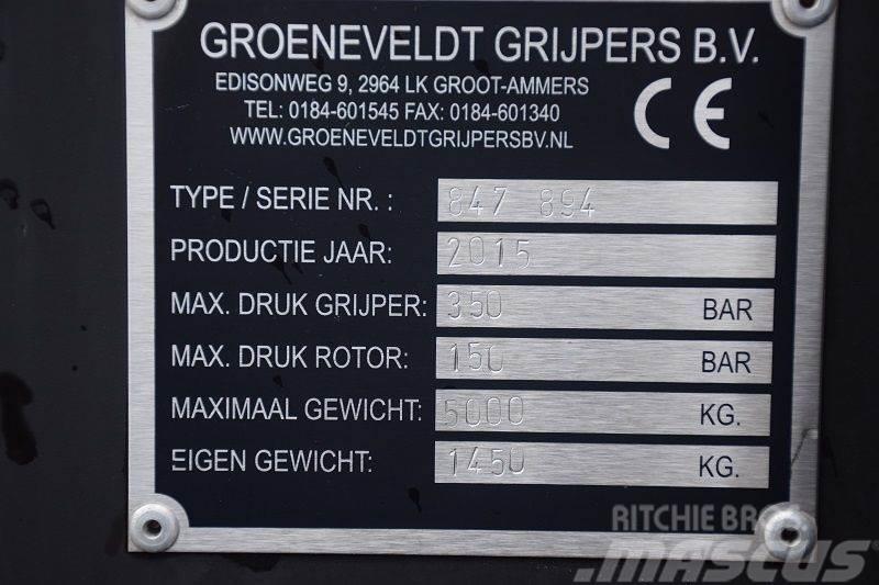  Groeneveldt houtgrijper EVAX 800-30-2-1650:894 Εξαρτήματα συγκράτησης κυλινδρικών δεμάτων