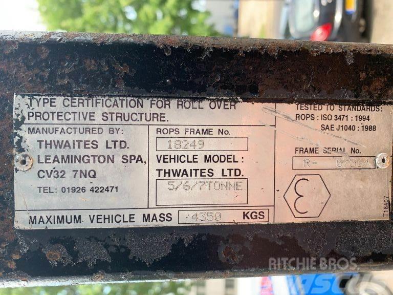 Thwaites 6 Ton Swivel Skip Dumpers εργοταξίου