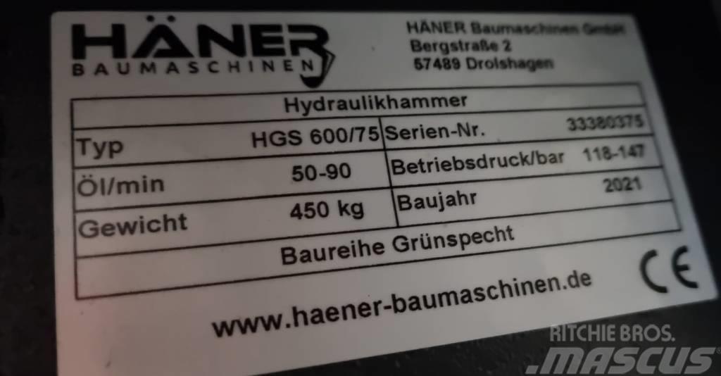  Häner HGS 600/75 Σφυριά / Σπαστήρες