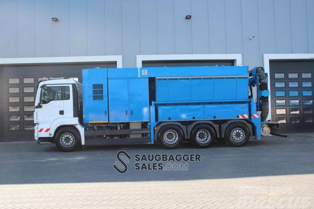 MAN TGS 35.480 RSP 2016 Saugbagger Αποφρακτικά οχήματα