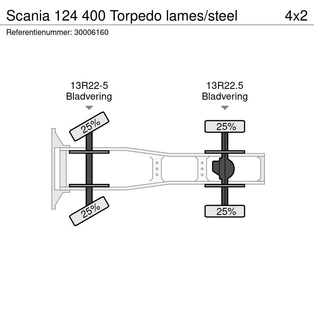 Scania 124 400 Torpedo lames/steel Τράκτορες