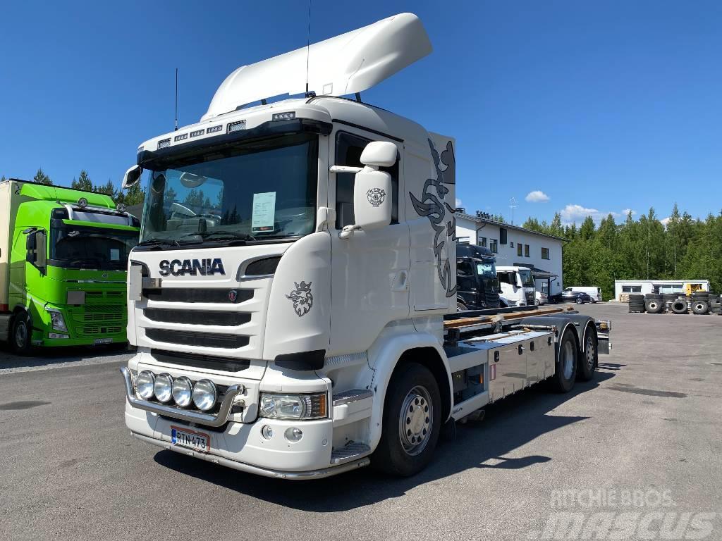 Scania R490 6x2*4 Φορτηγά για εμπορευματοκιβώτια