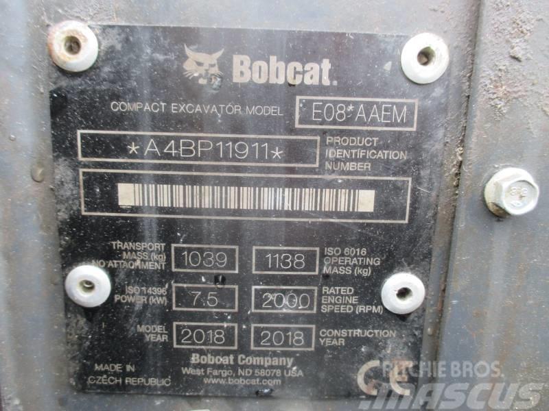 Bobcat E 08 Εκσκαφάκι (διαβολάκι) < 7t