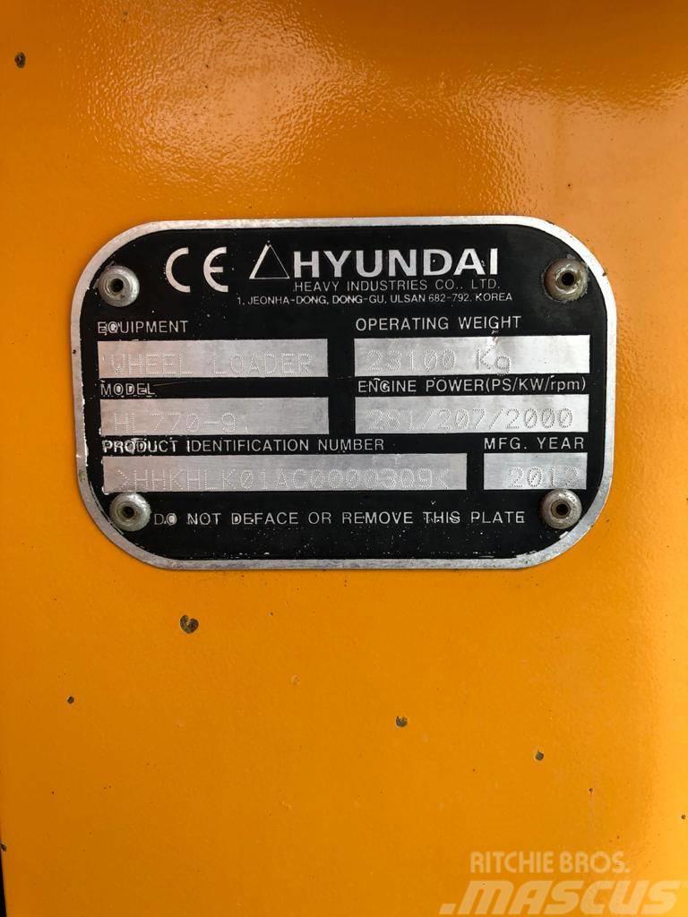 Hyundai HL 770-9 Φορτωτές με λάστιχα (Τροχοφόροι)