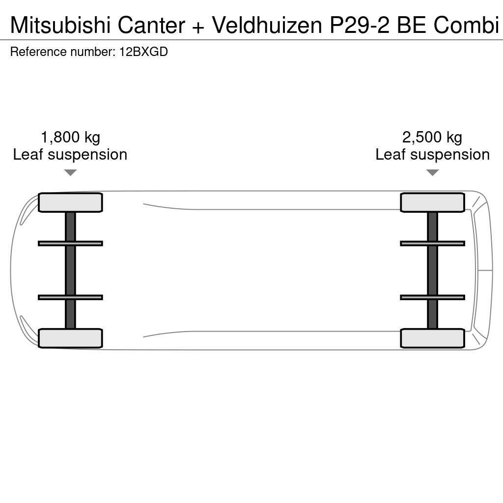 Mitsubishi Canter + Veldhuizen P29-2 BE Combi Άλλα Vans
