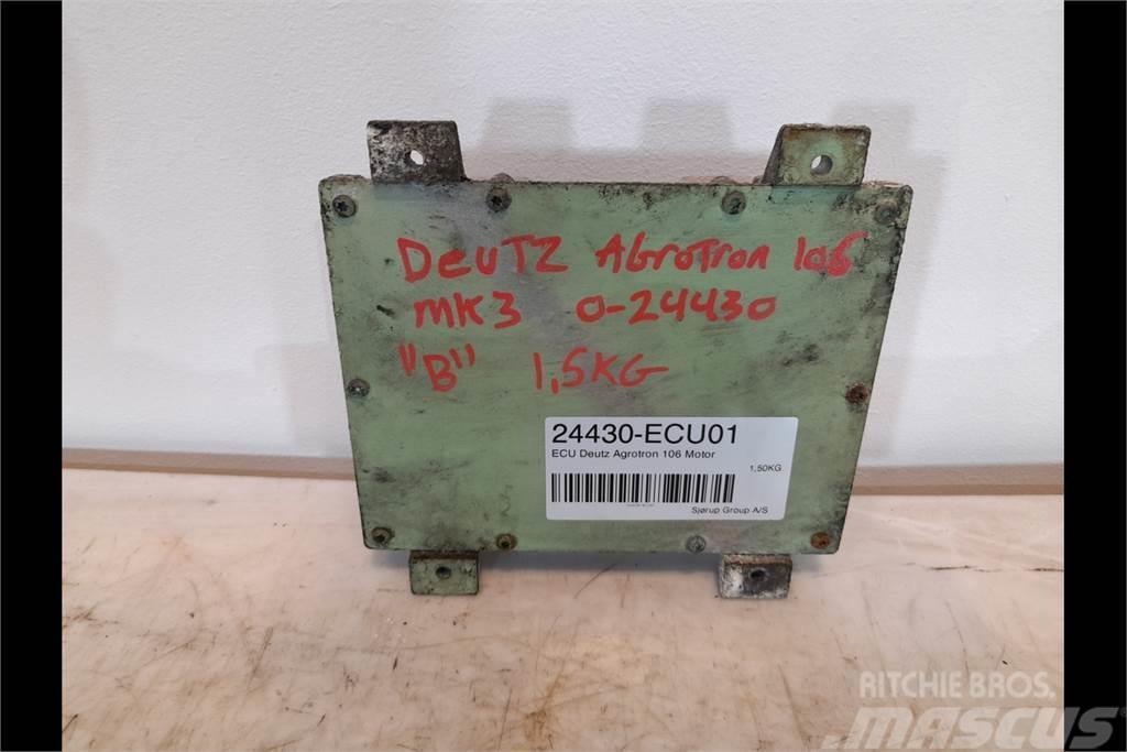 Deutz-Fahr Agrotron 106 ECU Ηλεκτρονικά
