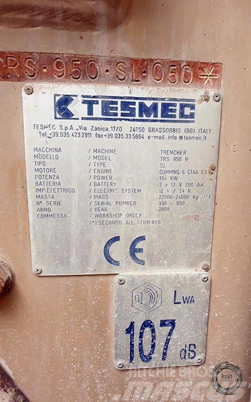 Tesmec TRS950 Εκσκαφέας χανδάκων