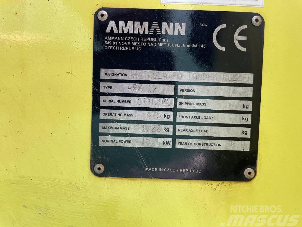 Ammann ARX 12 Οδοστρωτήρες διπλού κυλίνδρου