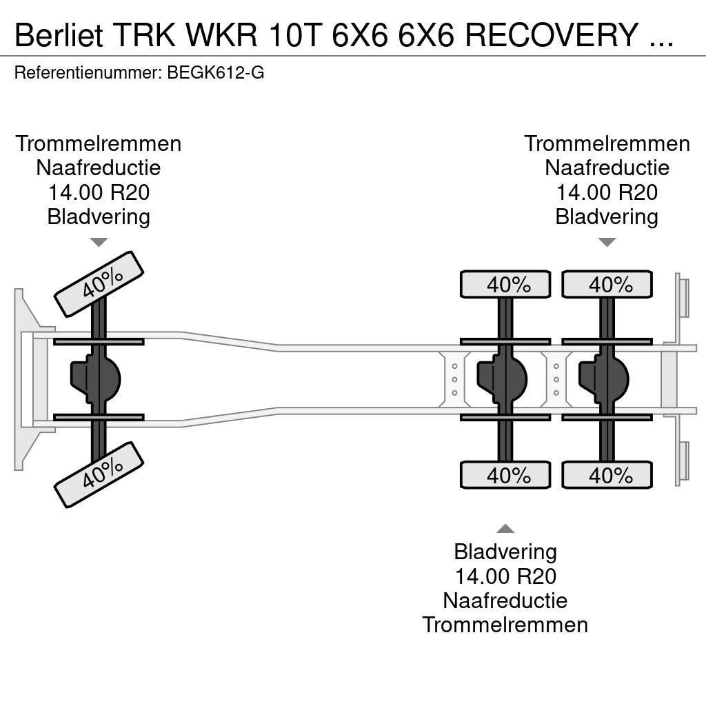 Berliet TRK WKR 10T 6X6 6X6 RECOVERY TRUCK 8589 KM Οχήματα περισυλλογής