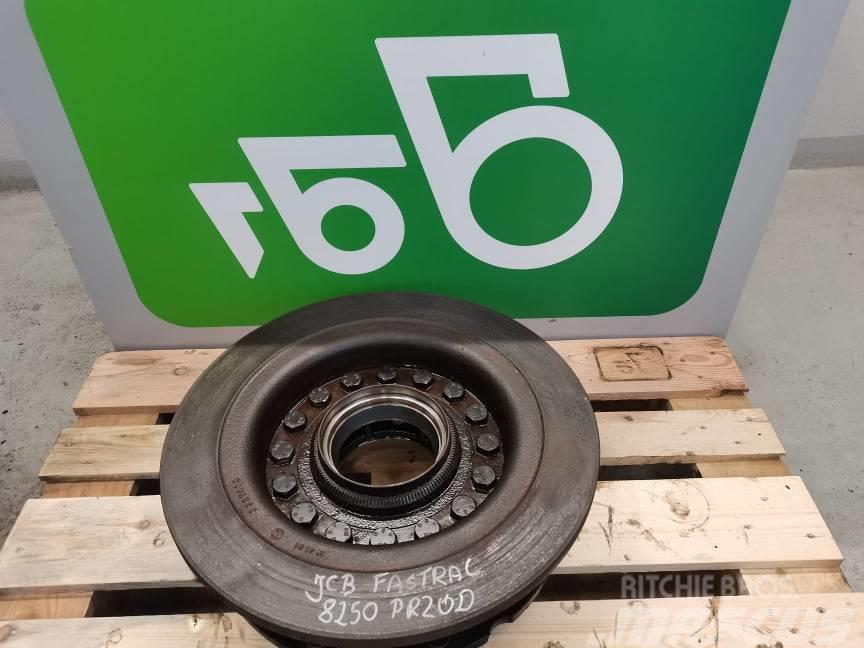 JCB 8310 Fastrack front wheel hub Graziano Ελαστικά και ζάντες