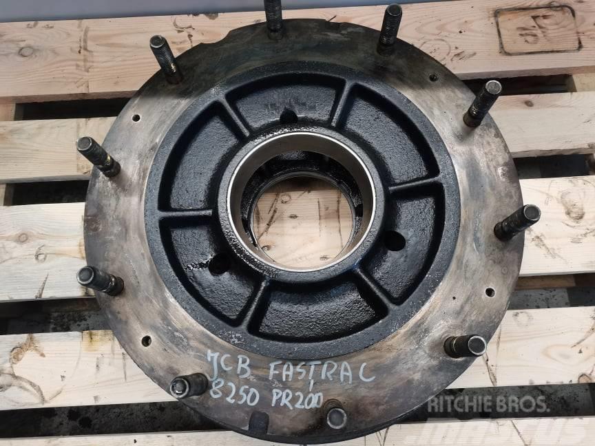JCB 8310 Fastrack front wheel hub Graziano Ελαστικά και ζάντες
