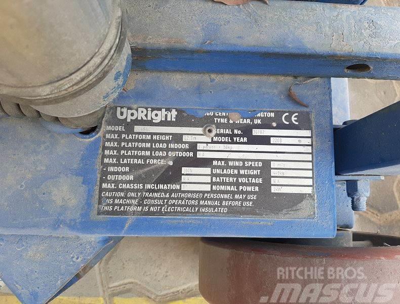 UpRight UL40AC Άλλοι ανυψωτήρες και πλατφόρμες