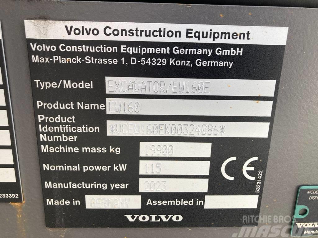 Volvo EW 160 E Εκσκαφείς με τροχούς - λάστιχα