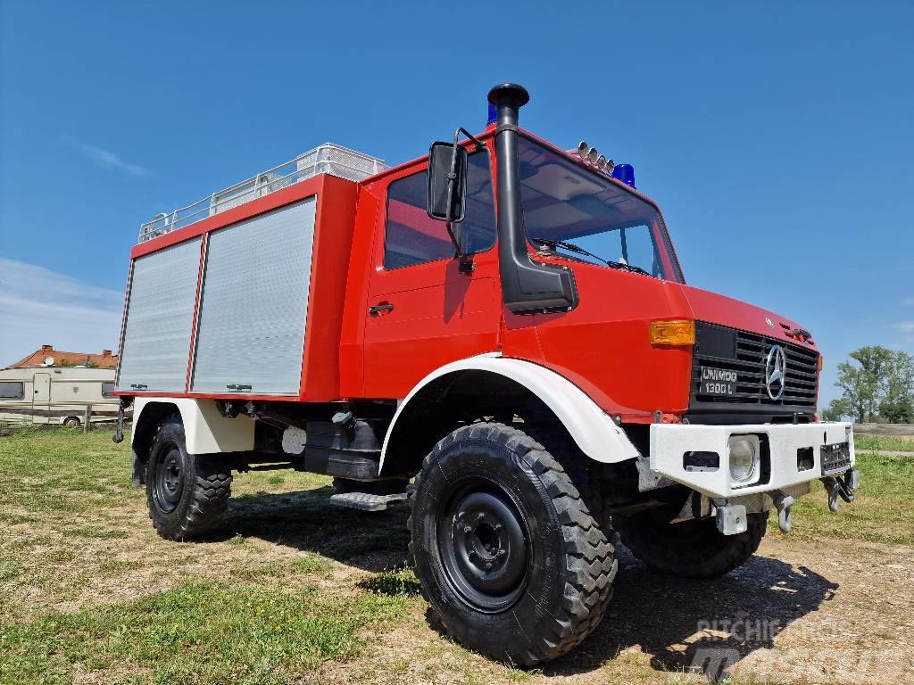 Mercedes-Benz Unimog U1300L Turbo Feuerwehr Οχήματα περισυλλογής