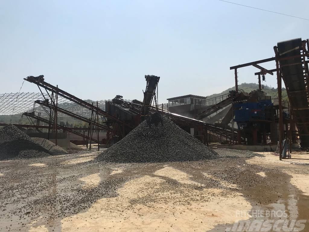 Kinglink 100 tph stone crushing production plant Μονάδες χαλικιού