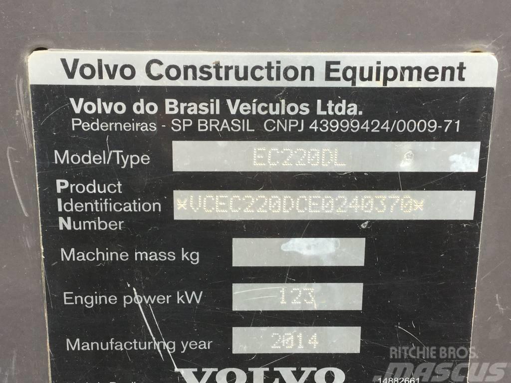 Volvo EC220DL Εκσκαφείς με ερπύστριες