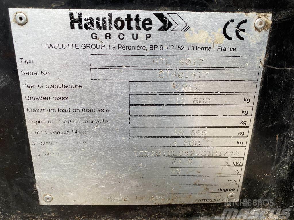 Haulotte HTL 4017 - 4X4X4 - 5.617 HOURS - 17 METER - 4.000 Τηλεσκοπικοί ανυψωτές
