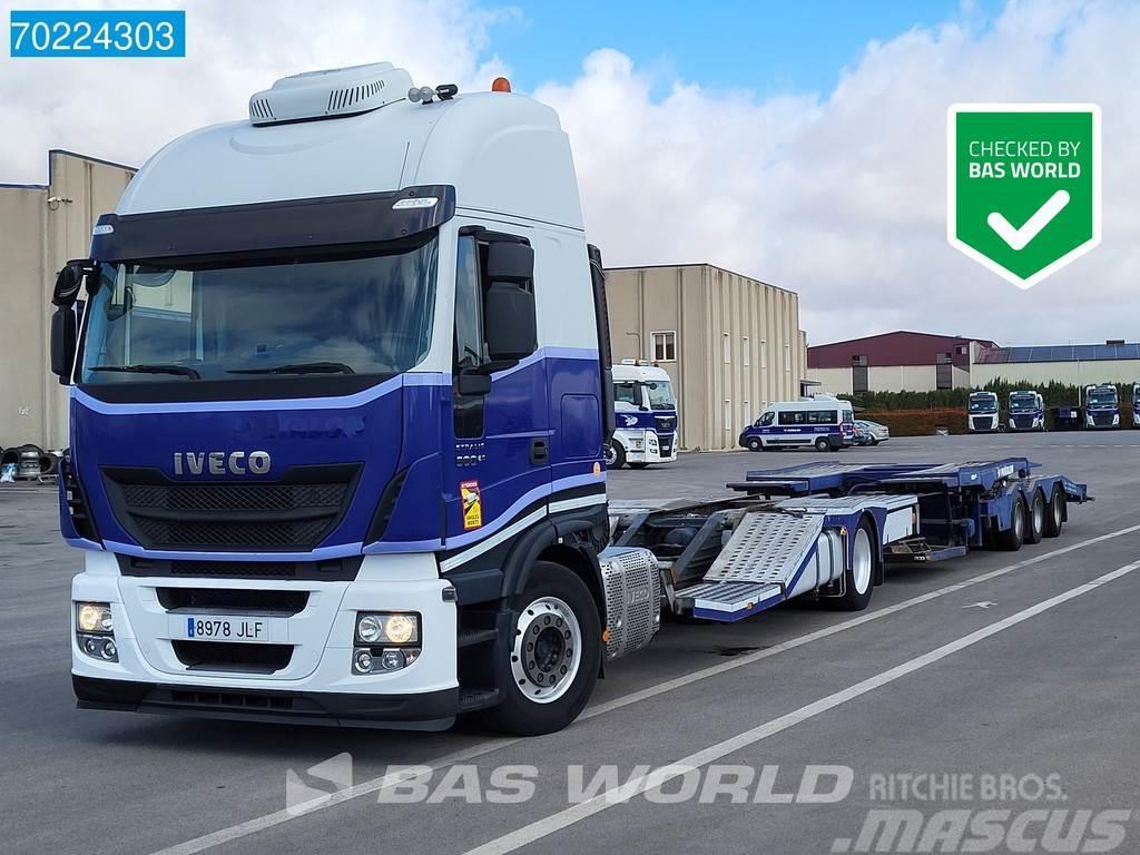 Iveco Stralis 500 4X2 ROLFO Truck transporter Standklima Νταλίκες μεταφοράς οχημάτων
