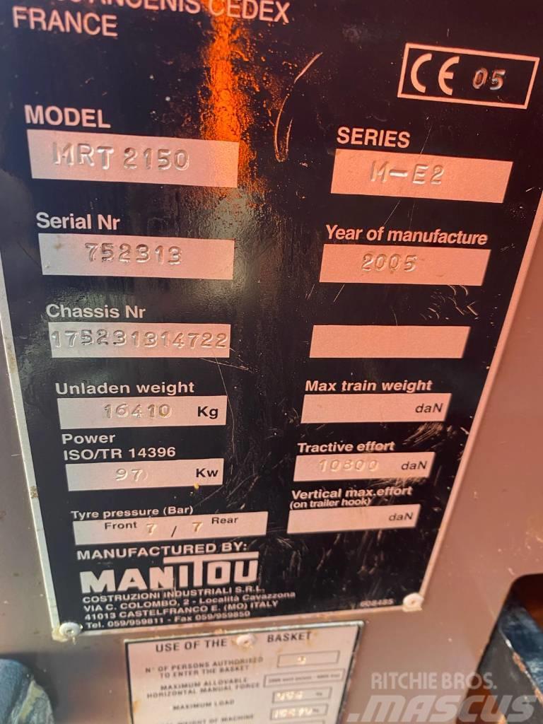 Manitou MRT 2150 M-E2 Τηλεσκοπικοί ανυψωτές