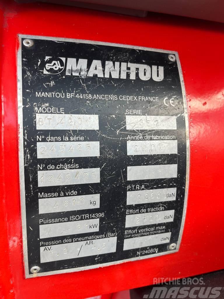 Manitou BT 420 Συστήματα τηλεχειρισμού για τη γεωργία