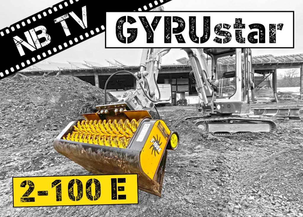 Gyru-Star 2-100E | Schaufelseparator für Minibagger Κάδοι κοσκινίσματος