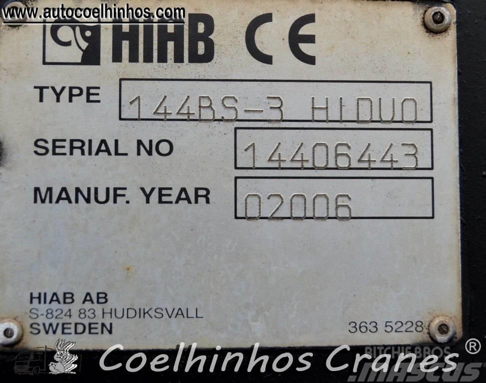 Hiab 144 XS / BS 3-HIDUO Γερανοί φορτωτές