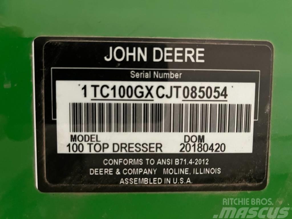 John Deere TD 100 Εξοπλισμός κάλυψης