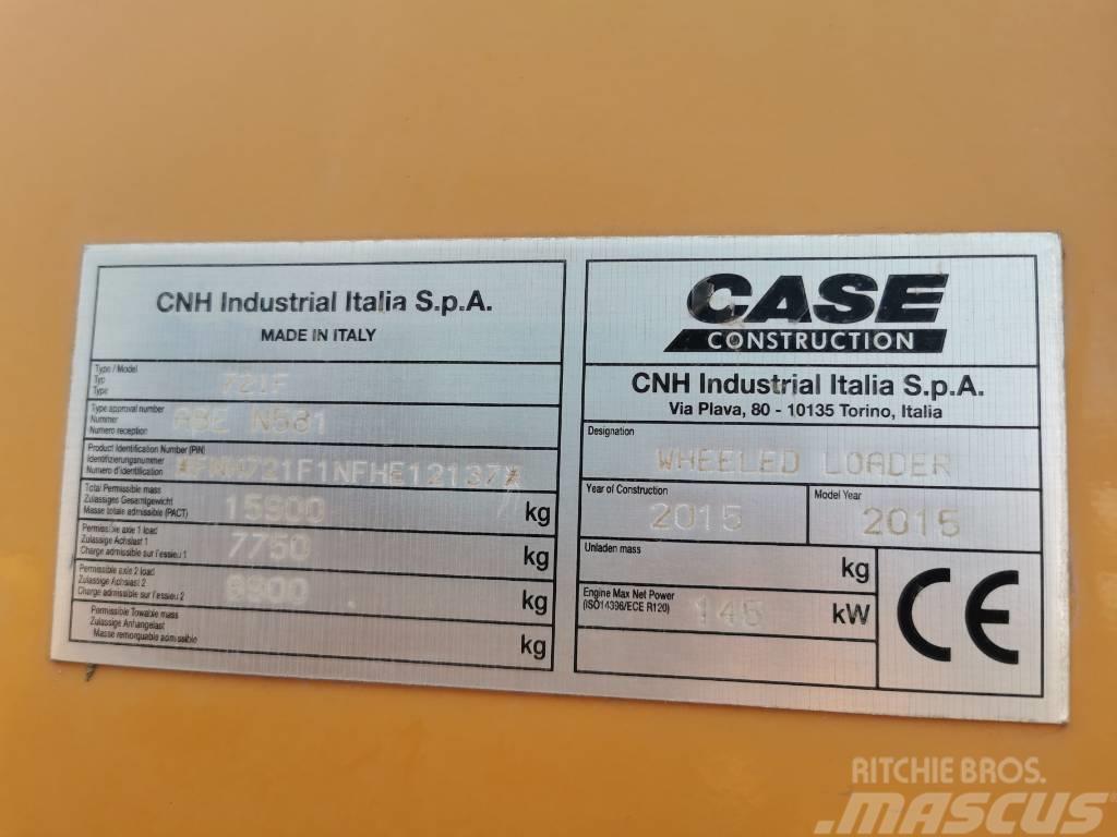 CASE 721F Z-Bar Φορτωτές με λάστιχα (Τροχοφόροι)