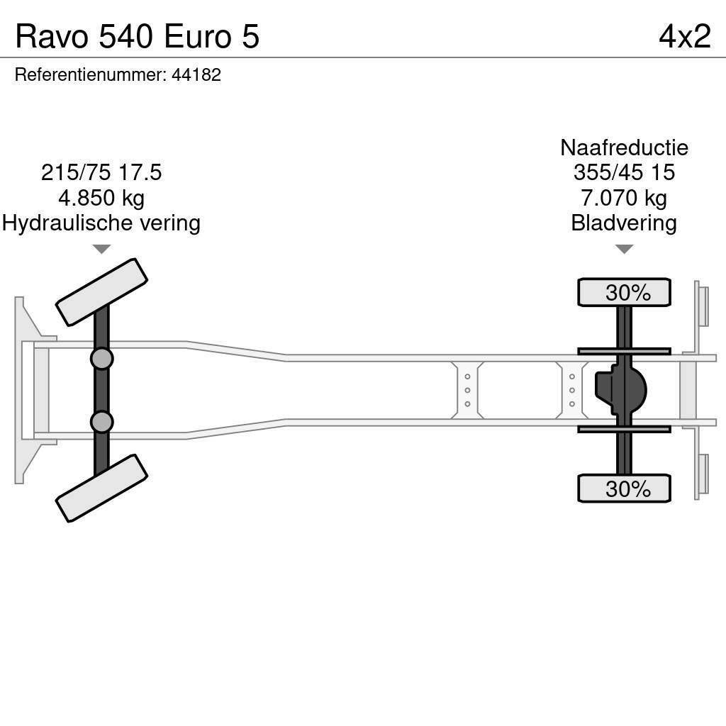 Ravo 540 Euro 5 Φορτηγά σκούπες