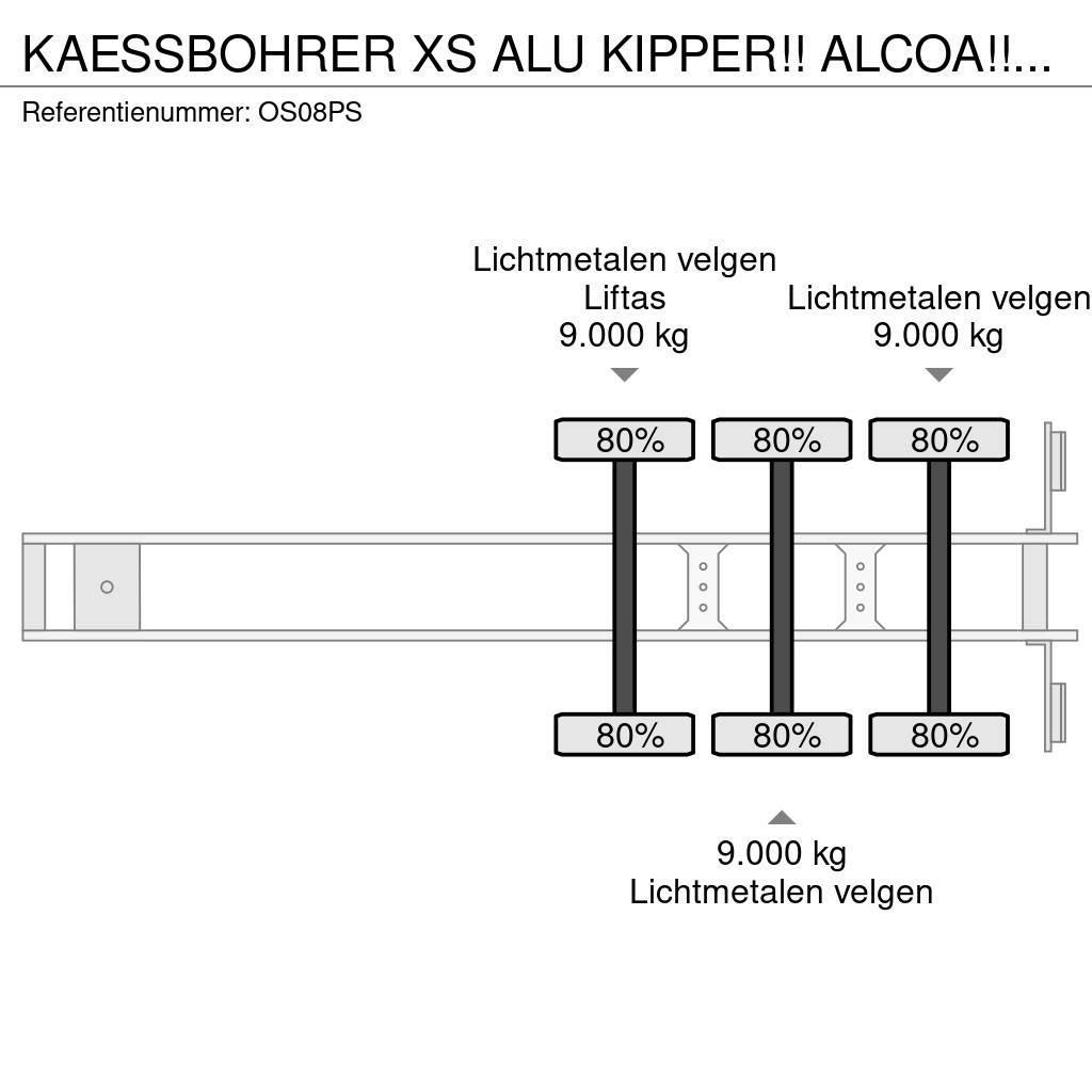 Kässbohrer XS ALU KIPPER!! ALCOA!!2021!!TOP!! Ανατρεπόμενες ημιρυμούλκες