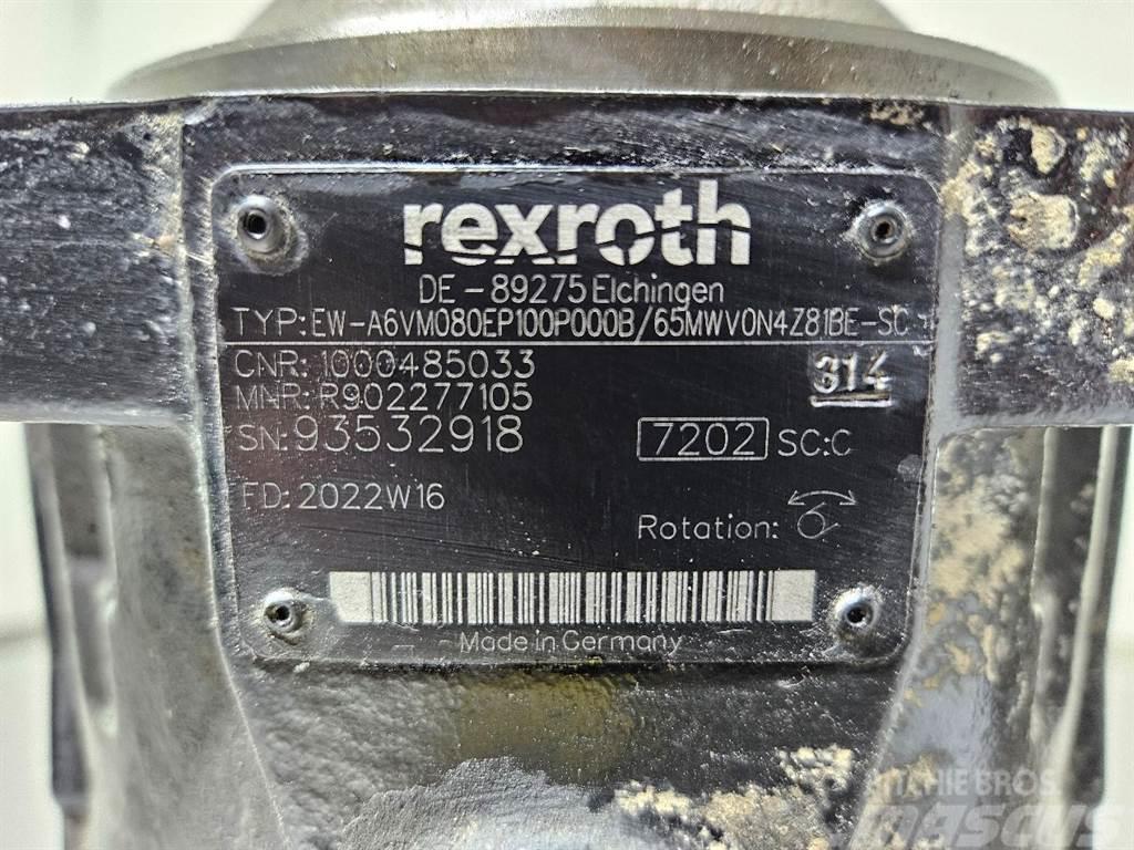 Wacker Neuson 1000485033-Rexroth A6VM080EP-Drive motor Υδραυλικά