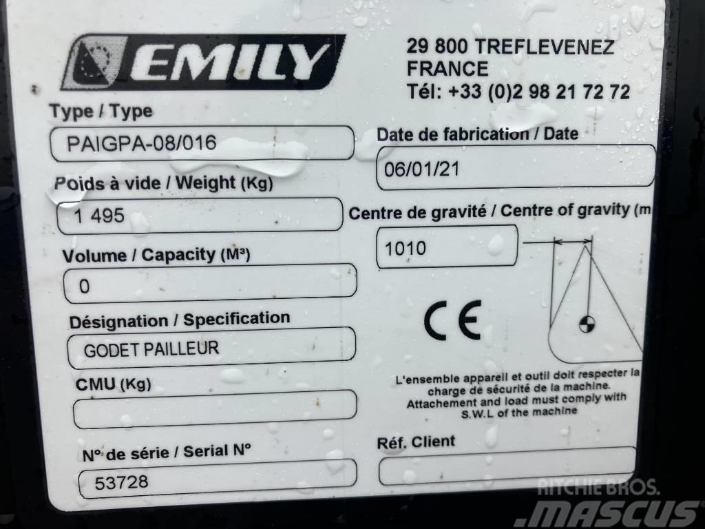 Emily Sigma Evolution med V-cut Τεμαχιστές, κόπτες και ξετυλιχτές δεμάτων
