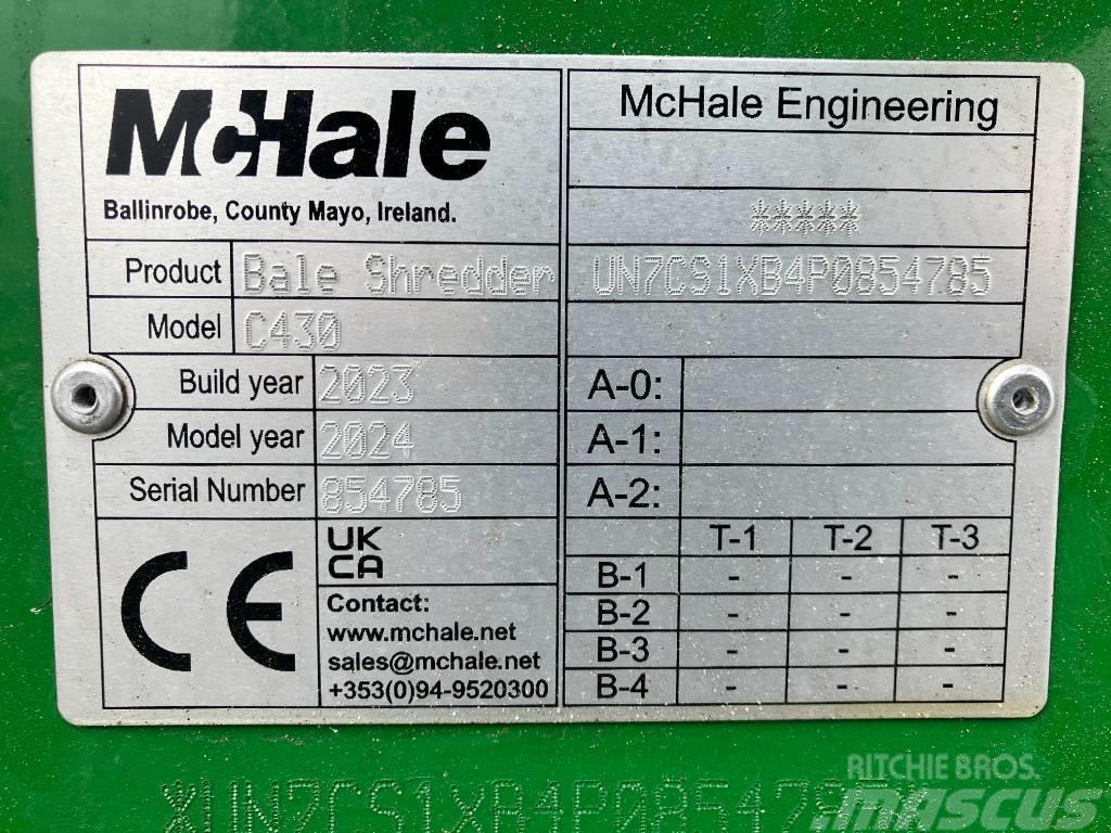 McHale C430  strömaskin Άλλα γεωργικά μηχανήματα
