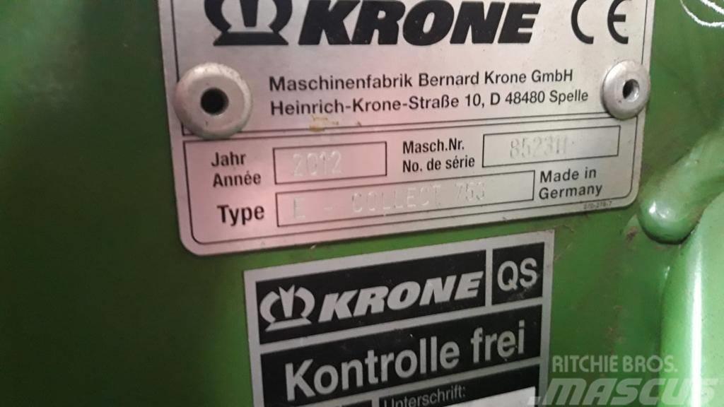Krone Easy Collect 753 Αξεσουάρ μηχανών σανού και χορτονομής