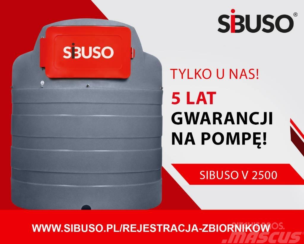 Sibuso 2500L zbiornik dwupłaszczowy Diesel Δεξαμενές