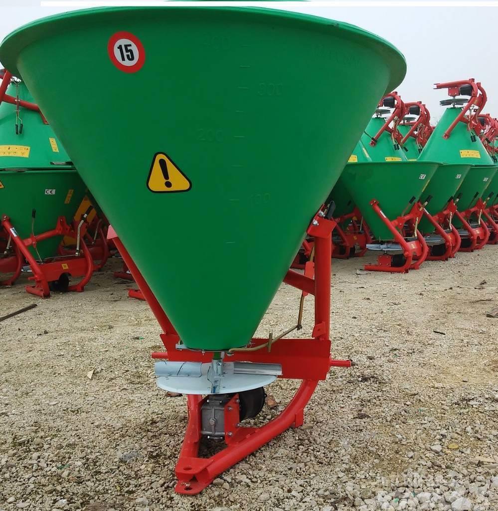 Top-Agro Mineral fertilizer 200 L, INOX spreading unit Διαστρωτήρες ανοργάνων