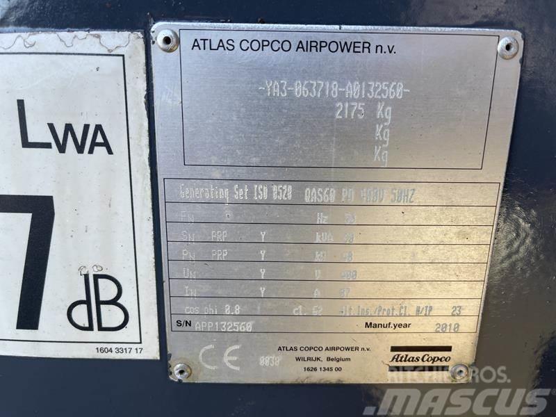 Atlas Copco QAS 60 Γεννήτριες ντίζελ