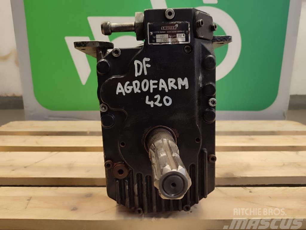 Deutz-Fahr Sauter PTO gearbox,  AGROFARM 420 shaft Μετάδοση