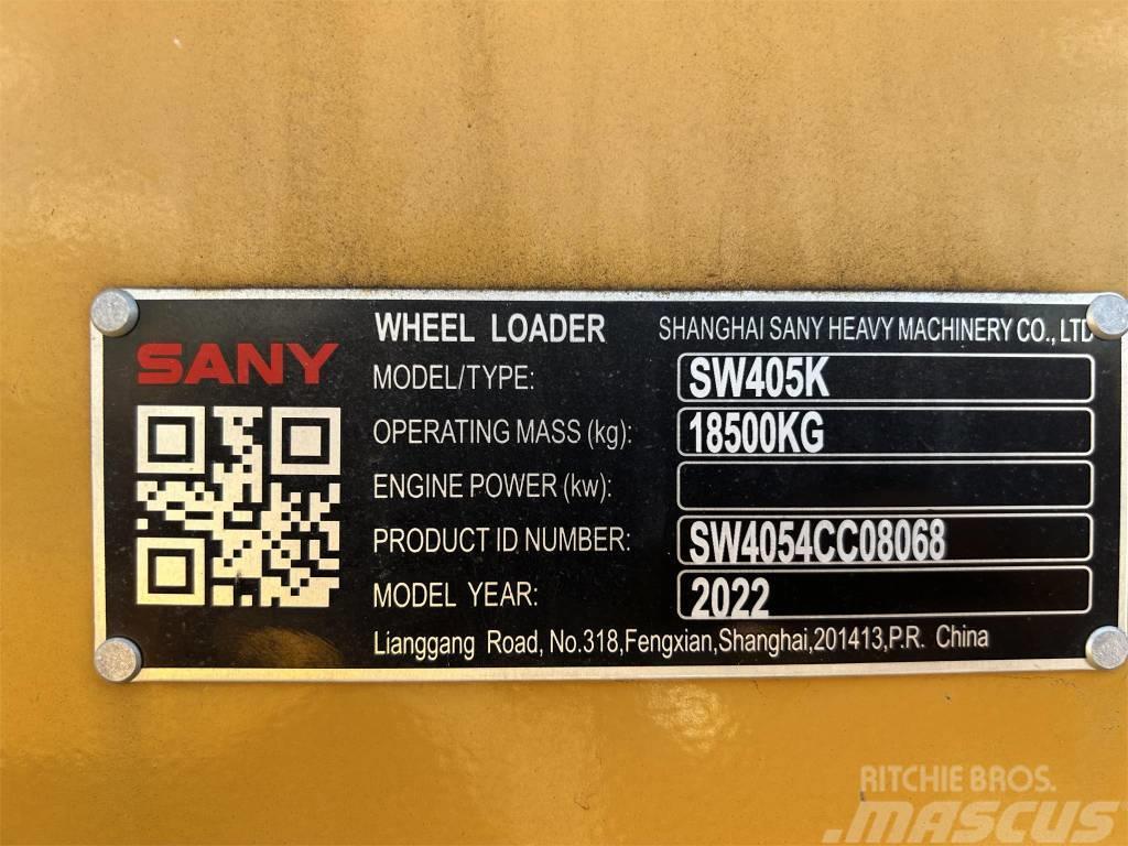Sany SW405K Φορτωτές με λάστιχα (Τροχοφόροι)