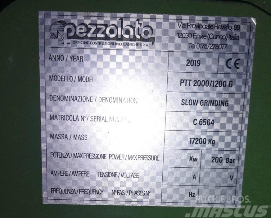 Pezzolato PTT 2000/1200 G Τεμαχιστές ξύλου