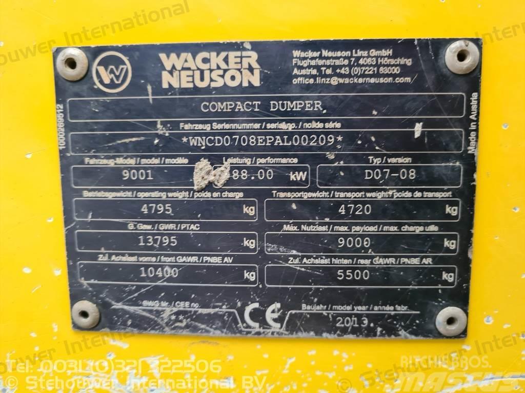 Wacker Neuson 9001 Dumpers εργοταξίου