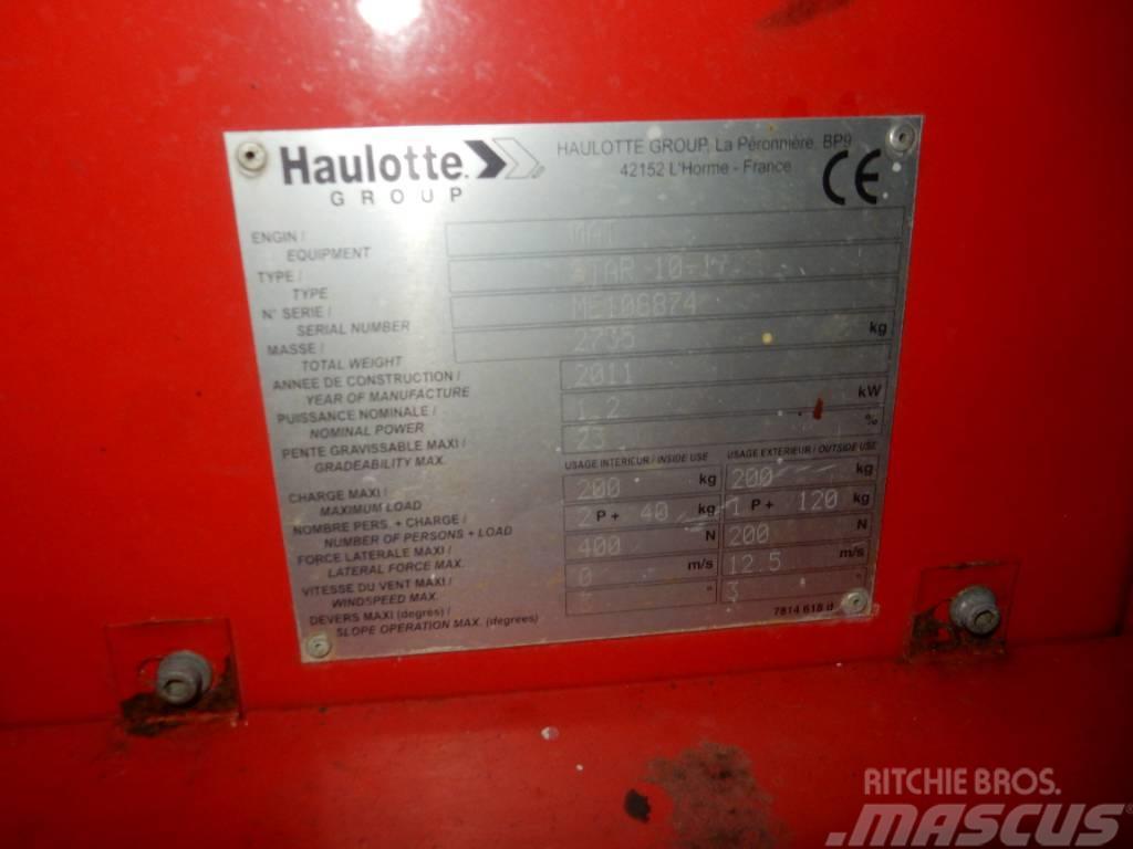 Haulotte Star 10 Ανυψωτήρες με τηλεσκοπικό βραχίονα