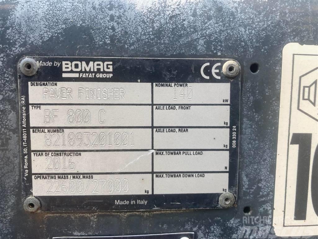 Bomag BF 800 C S600 Flex NON-CE Επίστρωση ασφάλτου