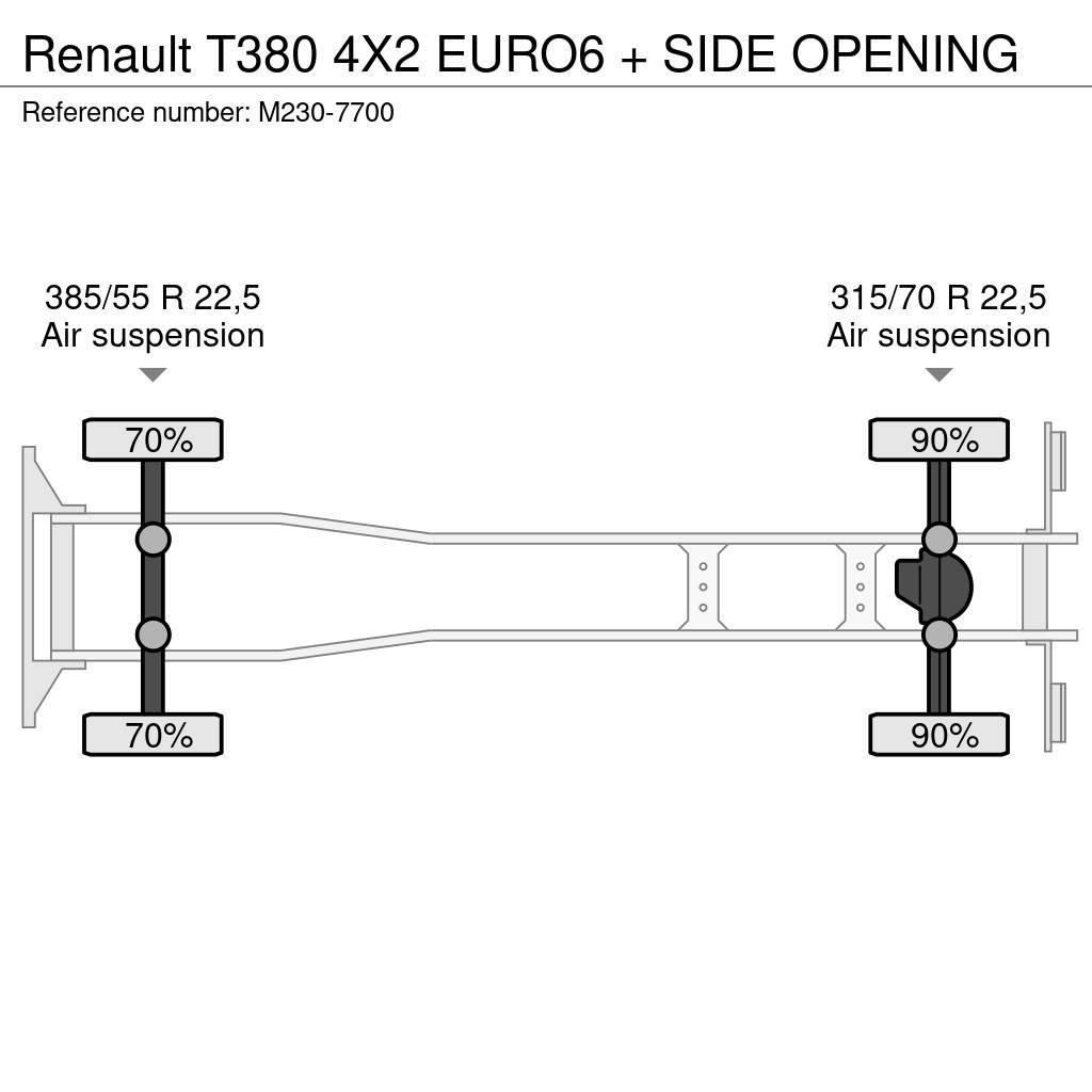 Renault T380 4X2 EURO6 + SIDE OPENING Φορτηγά Κόφα