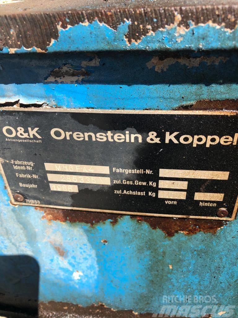 O&K MH6 FA4 Εκσκαφείς με τροχούς - λάστιχα