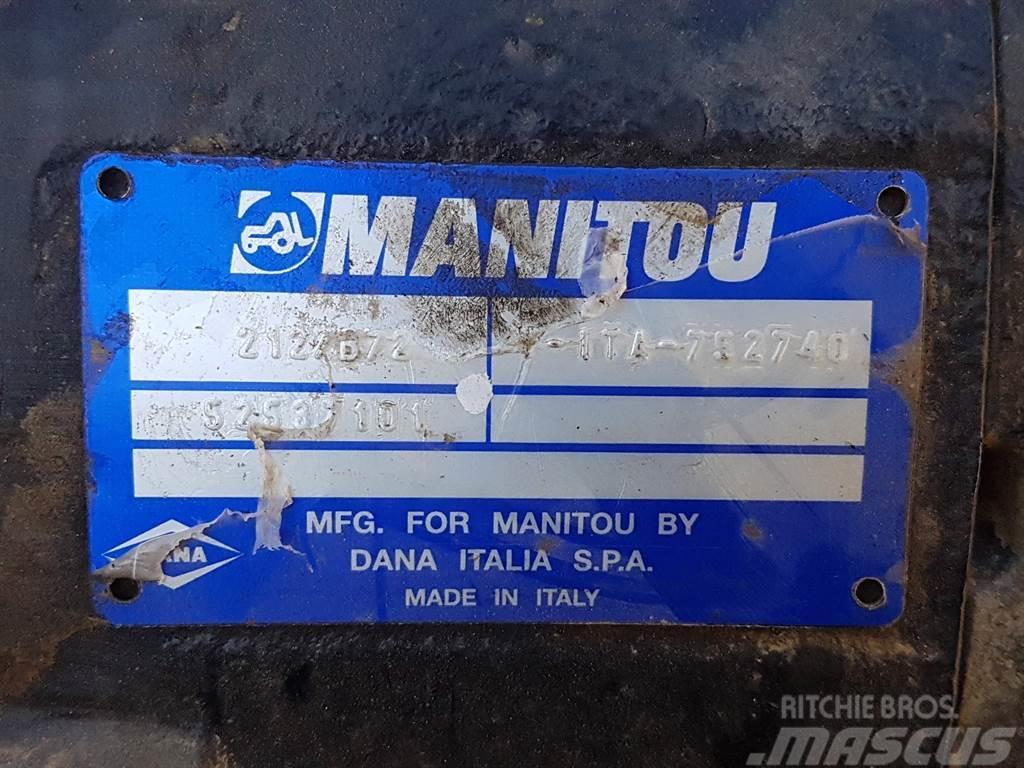 Manitou MLT1040-52537101-Spicer Dana 212/B72-Axle/Achse/As Άξονες