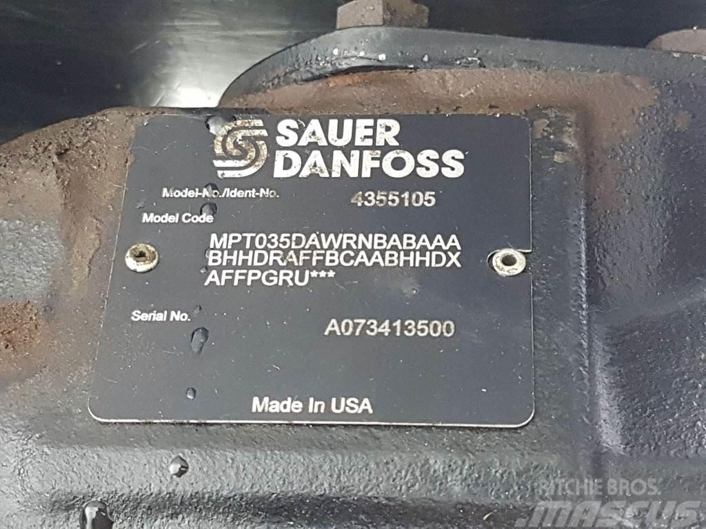 Sauer Danfoss MPT035DAWR-4355105-Load sensing pump Υδραυλικά
