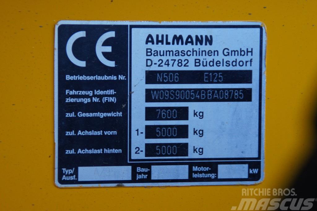 Ahlmann Zwenklader AZ 95 Φορτωτές με λάστιχα (Τροχοφόροι)