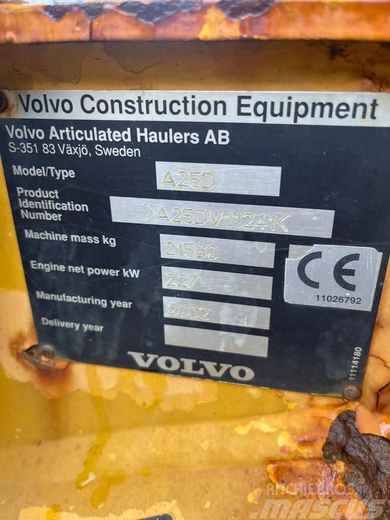 Volvo A25D Σπαστό Dump Truck ADT