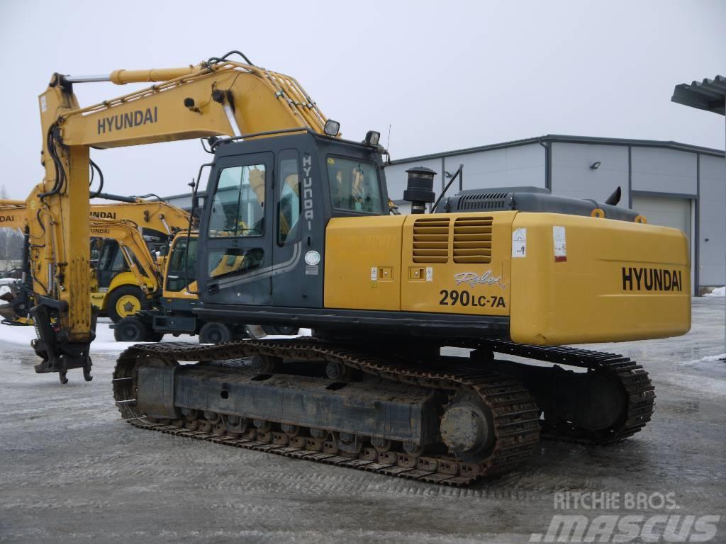 Hyundai R 290 LC-7A Εκσκαφείς με ερπύστριες